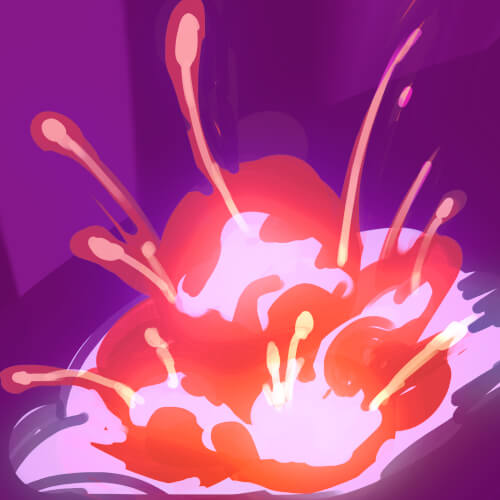 Disdain's Corrosive Blast