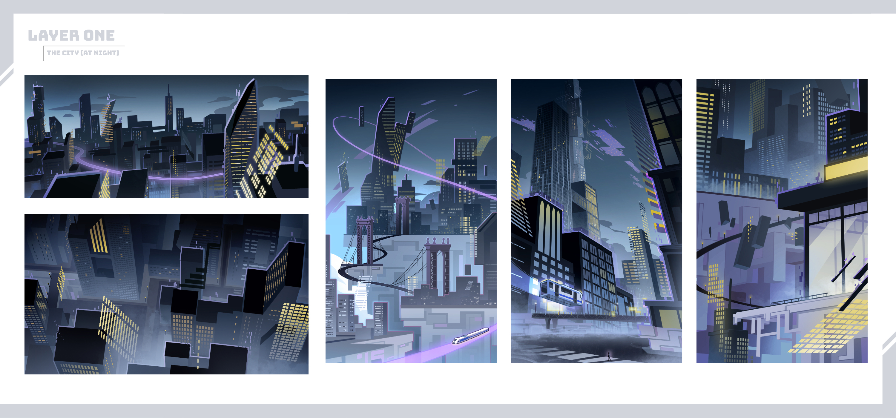 Layer One - The City at Night